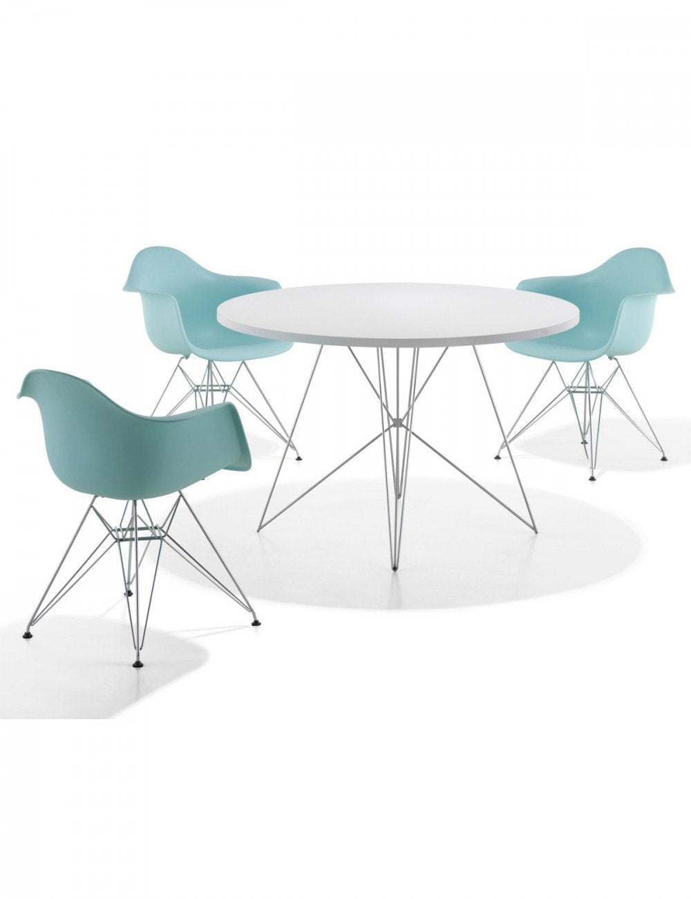 New style luxury round dining marble table top for restaurant